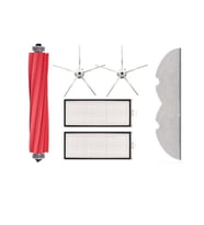 Roborock Q7, Q7 Max Uyumlu Set
2 adet hepa filtre

2 adet mikrofiber mop paspas

2 adet yan fırça (beyaz)
1 adet ana fırça