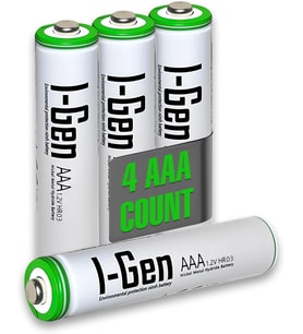 B164 4 Adet AAA 900 mAh Şarj Edilebilir İnce Kalem Pil 1.2V Ni-MH Şarjlı Pil