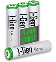 B164 4 Adet AAA 900 mAh Şarj Edilebilir İnce Kalem Pil 1.2V Ni-MH Şarjlı Pil