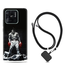Xiaomi Poco X3 Pro M4 Pro X4 Pro C40 10C Kılıf Boyun Askılı Silikon Moon Baloon 1369
