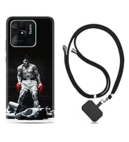 Xiaomi Poco X3 Pro M4 Pro X4 Pro C40 10C Kılıf Boyun Askılı Silikon Moon Baloon 1369
