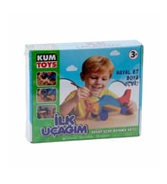 KM5869 İLK UÇAĞIM AHŞAP BOYAMA SETİ