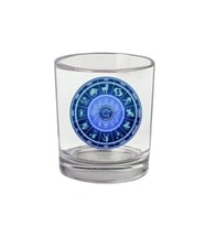 Astroloji Baskılı Viski Bardağı - Burçlu Bardak (Şeffaf)