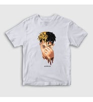 Presmono Unisex Çocuk Beyaz Cool XXXTentacion T-Shirt 47573tt