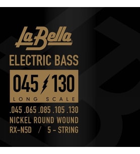 LA BELLA BASS GİTAR TELİ 5 TELLİ RX-N5D