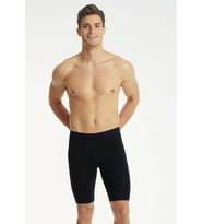 TUTKU ELİT 1253 ERKEK ELASTAN LİKRALI UZUN BOXER 10 ADET (Siyah)