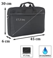 Laptop Çantası 17.3" & 17 Basic Omuz Askılı 8683255011981