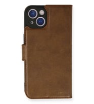 iPhone 14 Kılıf Trend S Plus Kapaklı Kılıf - Taba