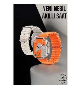 Mey İthalat® Akıllı Saat Bluetooth Bağlantılı Uyku ve Sağlık Takibi