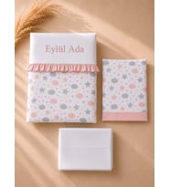 Baby Clime Bebek Yorgan Kılıfı Seti Masal Serisi 3 Parça 90x130 İsim Nakışlı