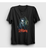 Presmono Unisex Siyah Hellbilly Deluxe Rob Zombie T-Shirt 475230tt