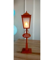 Dekoratif Tealight Sokak Feneri (KAHVE)