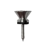 Midex PM1 Silver Metal Kaliteli Gitar Askı Pimi Omuz Askısı Takmak İçin Vida Pim