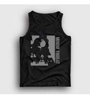 Presmono Unisex Siyah Cover Müzik Minor Threat Atlet 537023tt