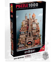 Anatolian 1000 Parça Eyfel Puzzle - Yasin Yaman