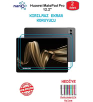 Huawei MatePad Pro 12.2" İçin Nano Ekran Koruyucu 9h Esnek 2 ADET
