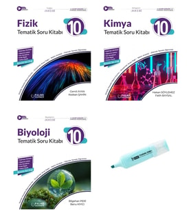 10.Sınıf Joker Fizik Kimya Ve Biyoloji Tematik Soru Kitabı (Yeni Müfredat)