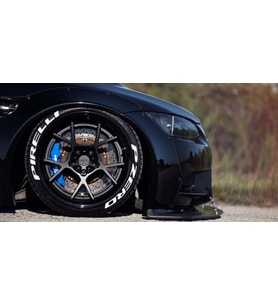 Lastik Stiker Motorsiklet 4 adet  PİRELLİ 4 adet P ZERO İnce Yanak Lastik Her Lastiğe Uyumlu Sticker