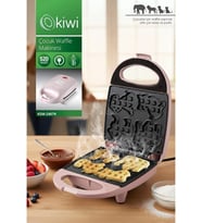 Kiwi Çocuk Waffle Makinesi KSM-2407K Pembe