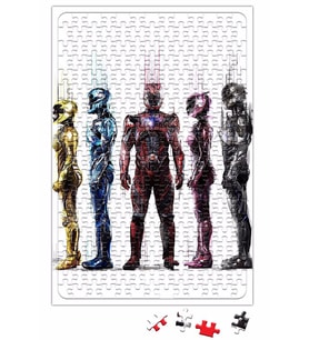 Power Rangers Puzzle 240 Parça Yapboz