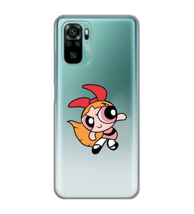 Xiaomi Redmi Note 10 / Note 10S Uyumlu Blossom Tasarımlı Şeffaf Telefon Kılıfı