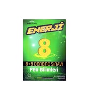 Palme Yayıncılık 8. Sınıf LGS Fen Bilimleri Enerji 8+8 Deneme