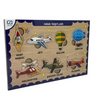 Ca Games Ahşap Puzzle Hava Taşıtları 19X29