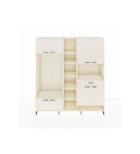 Hyperion Dolap 12 Raflı Tek Çekmeceli 8 Kapaklı 220x44x243 Aytaşı-Aytaşı/Aytaşı