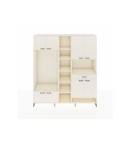 Hyperion Dolap 12 Raflı Tek Çekmeceli 8 Kapaklı 220x44x243 Aytaşı-Aytaşı/Aytaşı