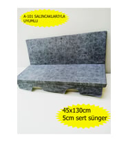 Salıncak minderi 45x130 cm süngerli