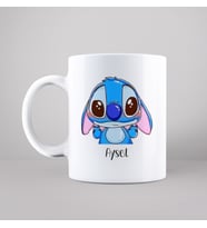 Stitch Tasarımlı Kupa Kişiye Özel