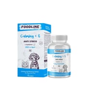 Foodline Calming +S 75 Tablet  Kedi ve Köpekler için Rahatlama ve Gevşemeyi Destekleyici