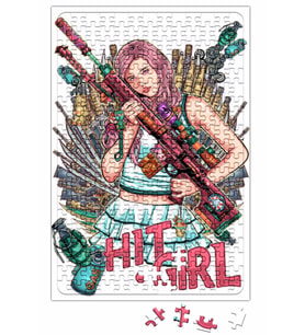 Chloe Moretz Hitgirl Puzzle 240 Parça Yapboz