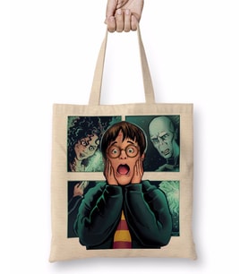 Harry Potter Harry Alone Bez Çanta Uzun Saplı