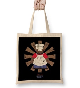 South Park Chef Retro Japanese Bez Çanta Uzun Saplı