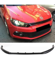 Vw Scirocco Ön Lip Plastik Parlak Siyah karlık-ön-ek-bodykit 2008 - 2017