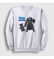Presmono Unisex Beyaz Titan Cameraman Skibidi Toilet Sweatshirt 482521tt (Beyaz)