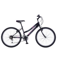 Salcano Excel Lady V-fren 26" Jant 21 Vites Kadın Dağ Bisikleti  SİYAH-MOR