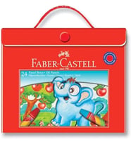 Faber-Castell Karton Çantalı Pastel Boya 24'Lü