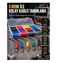 Mey İthalat® 560 Parça Isı Makaron Seti Elektrik, Otomotiv ve Elektronik İçin Profesyonel İzolasyon