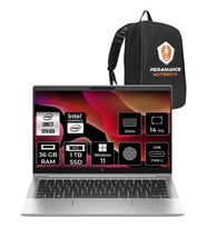 HP Elitebook 640 G10 i7 1355U 36GB RAM 1TB SSD 14" FHD Win11 Pro 8A571EAP433 Notebook + Per4 Çanta