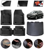 Ford Kuga 2013-2019 Uyumlu Paspas Araca Özel Bagaj Havuzu MBS Siyah