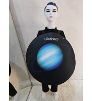 Uranüs Gezegeni Kostümü  Uzayda Uranüs Kostümü