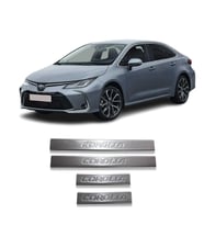 Toyota Corolla Krom Kapı Eşiği (4Parça) 2019 Üzeri P.Çelik