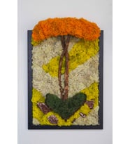 Moss Renkli Tablo - Moss 3D Tablo