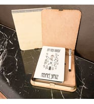 En Tatlı Doktora Hediye Ahşap Kutulu Defter Kalem Set  001