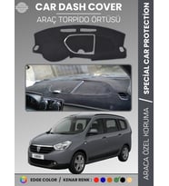 DACIA LODGY (2010-2017) Torpido Örtüsü Ön Göğüs Koruma Torpido Koruma Çatlamayı Engeller Tam Uyum