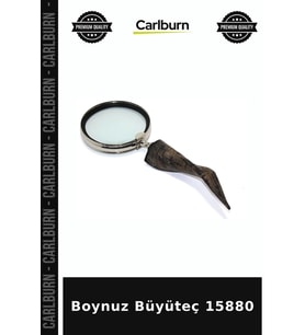 Özel Üretim Dekoratif Koleksiyon Aksesuar Hediye Boynuz Büyüteç 15880