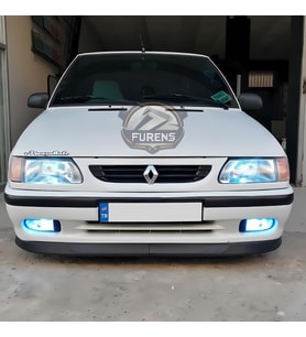 Renault 9-11 Broadway Uyumlu H lip Esnek Ön Lip 2 Parça Karlık Ön Ek Tampon Altı Dil