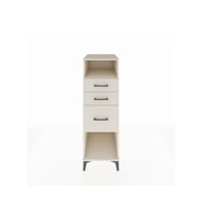 Kronos Dolap Tek Raflı 3 Çekmeceli 44x59x134 Aytaşı-Aytaşı